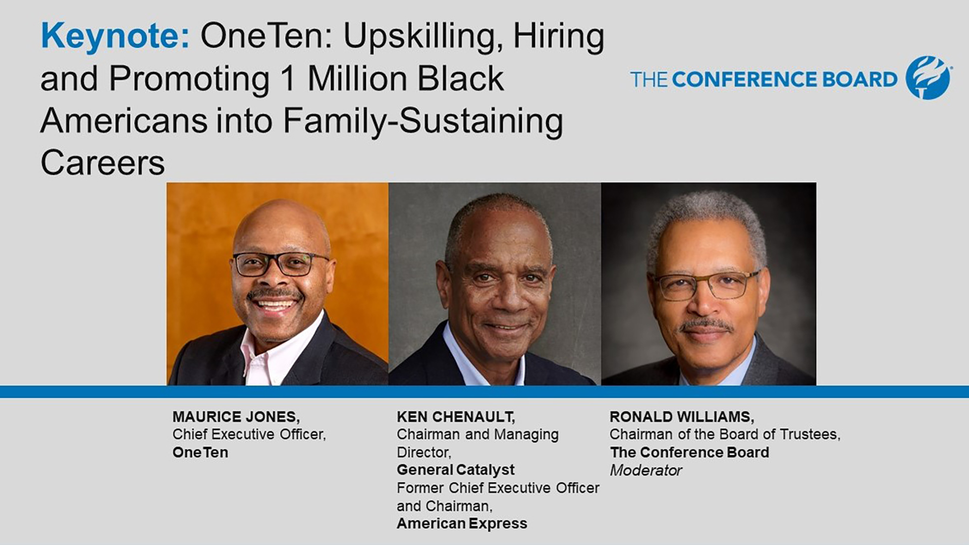 Building a More Civil & Just Society: Session L: Upskilling, Hiring and Promoting 1 Million Black Americans into Family-Sustaining Careers. 30 Mins